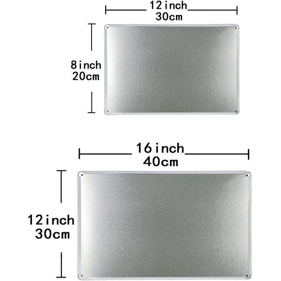 Gingerbread Baking Co Metal Tin Sign Vintage Christmas Kitchen Wall Decor 12x8 - Picture 4 of 5